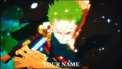 Sanji and zoro edit