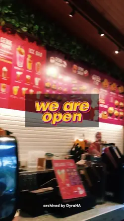 we are open 