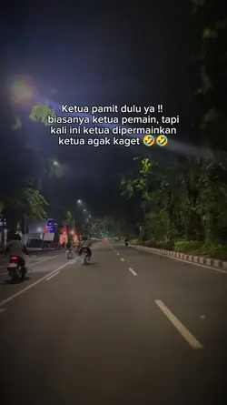 Ketua agak kaget
