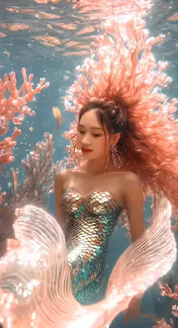 Swimm with mermaid