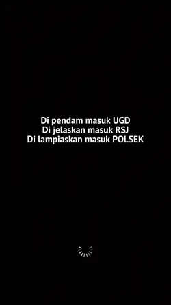 Dipendam masuk ugd