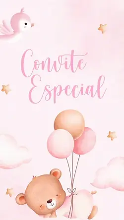 Convite Chá de Bebê 