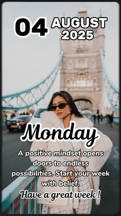 Monday, August 4