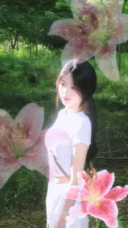 lily blooming