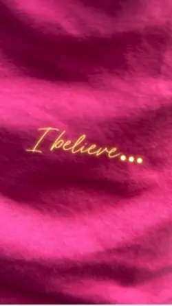I believe