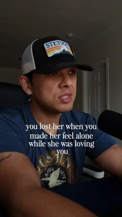 You lost her