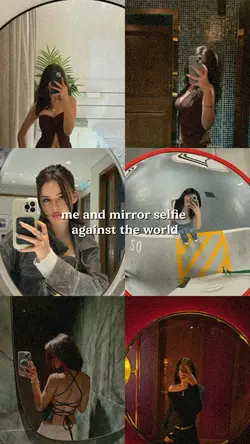 Me and mirror selfie