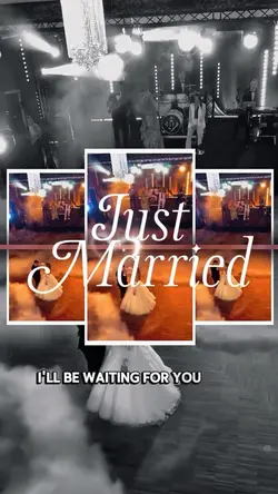 Just married