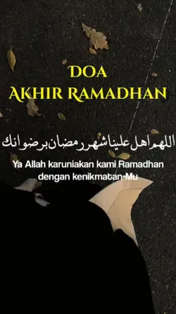 doa akhir ramadhan