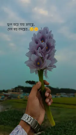 ফুল ঝড়ে যায় অযত্নে 