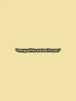 energy drinks 