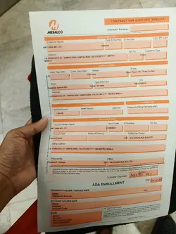 meralco application