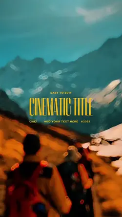 cinematic title