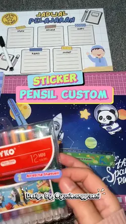 Sticker Pensil