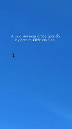 A vida em Cristo 