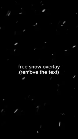Free Snow Overlay