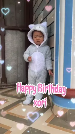 Happy Birthday Xori