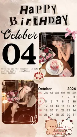 BIRTHDAY 04 OCTOBER