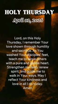 HOLY THURSDAY 