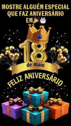 Niver 18 de maio 