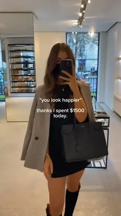 you look happier