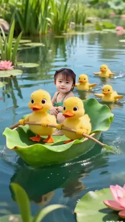 Vịt chèo thuyền