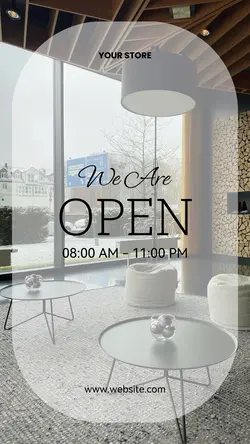 We Are Open