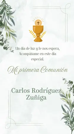 Primera Comunión 