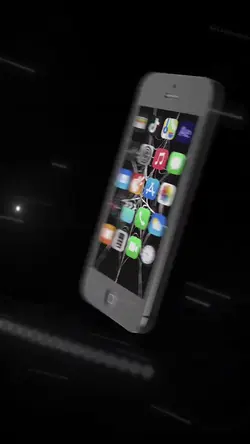3D Floating iPhone