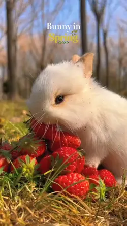 Bunny in spring