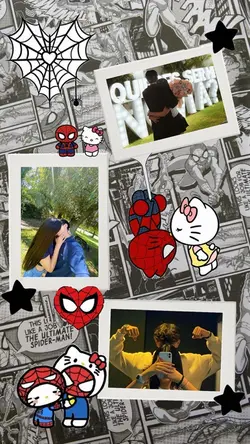 Collage Amor Spidey