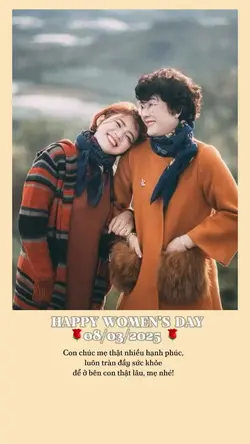 Mẫu chúc mẹ yêu 8-3