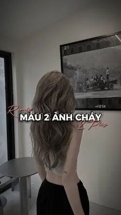 Mẫu 2 ảnh cháy
