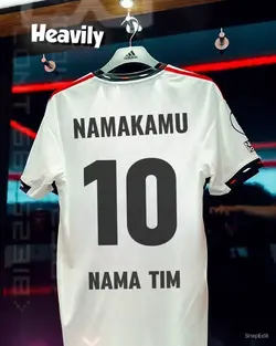 Jersey Ganti nama 