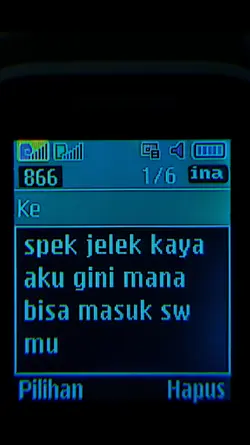 Spek jelek kaya aku