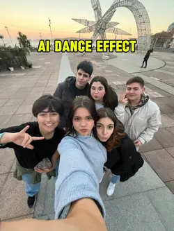 AI dance effect