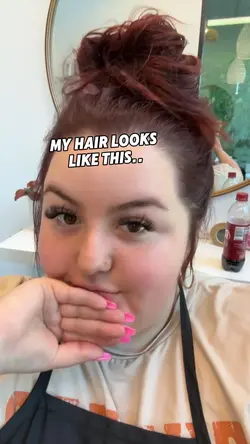 my hair vs clients