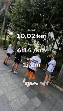 template strava 10KM