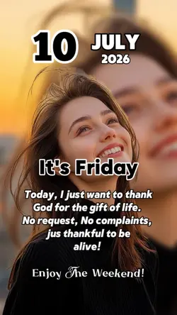it's Friday