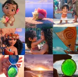 Moana 2 collage