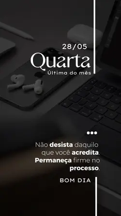 Quarta 28/05