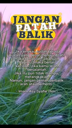 Jangan Patah Balik 