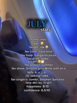 July stats!!
