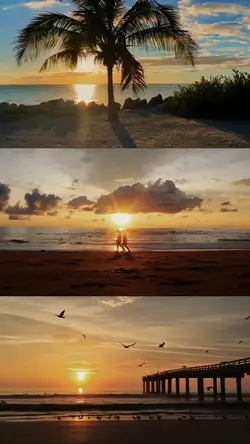 cinematic beach