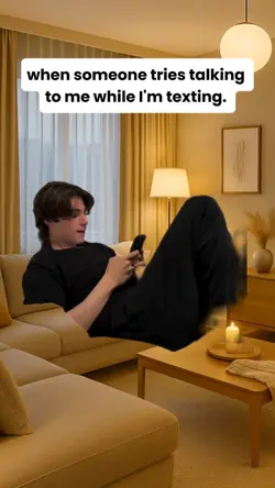 while I'm texting..