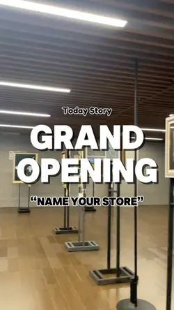 Grand opening