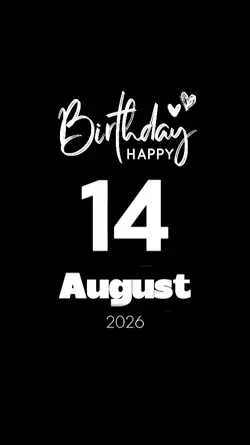 birthday 14 august