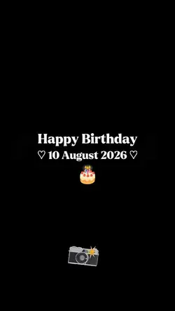 hbd 10 august 2026