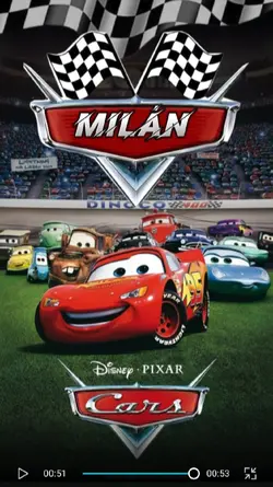 CARS INVITACION