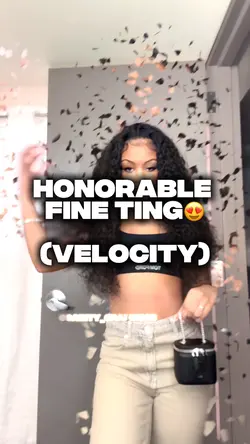 Honorable Fine Ting😍